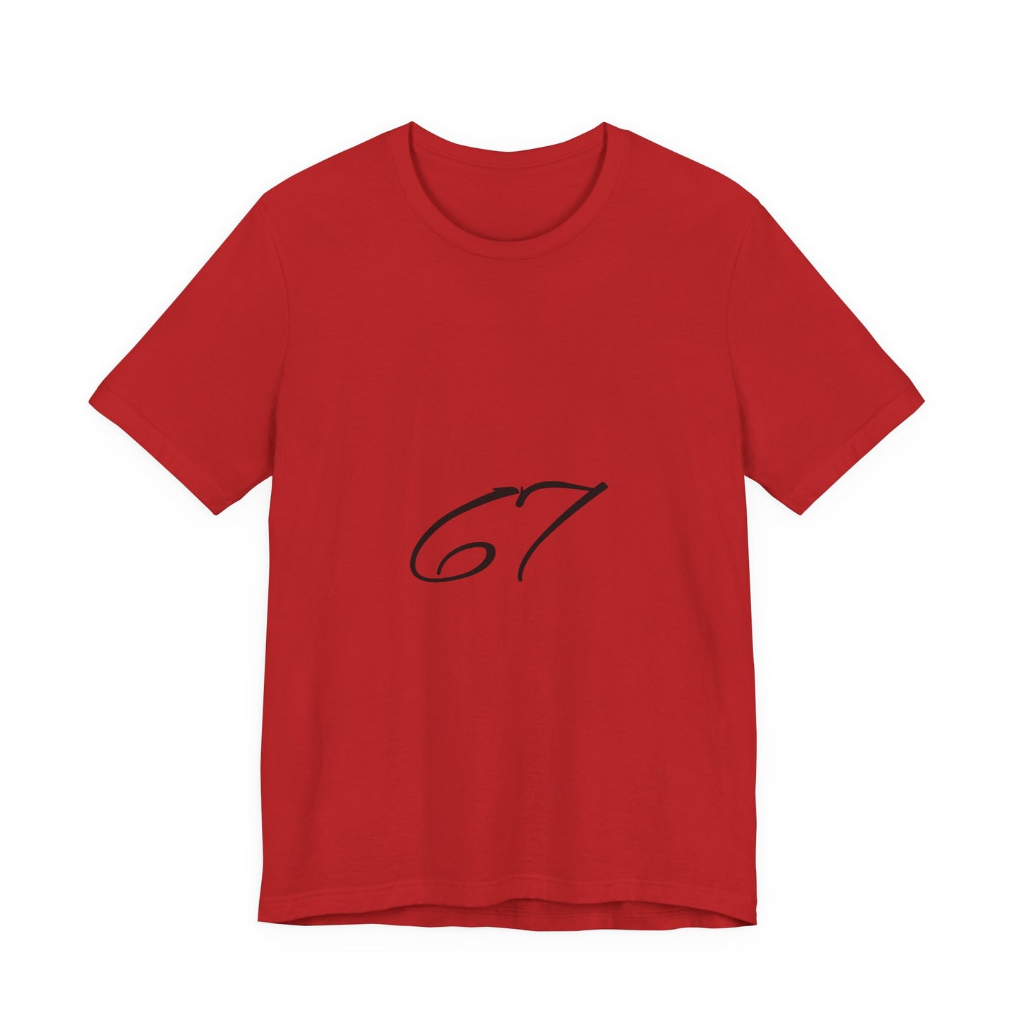 Casual Graphic Tee with Elegant ‘67’ Design, Unisex T-Shirt, Comfortable Everyday Wear, Perfect Gift for Birthdays or Anniversaries, [...]